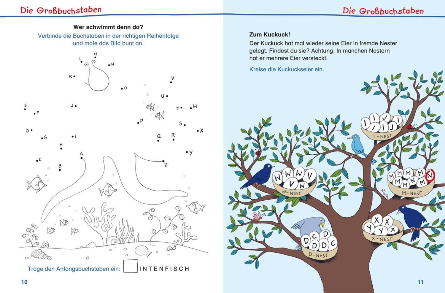 Bild: 9783551180377 | Schlau für die Schule: Mein buntes Sticker-Lernbuch: Buchstaben,...