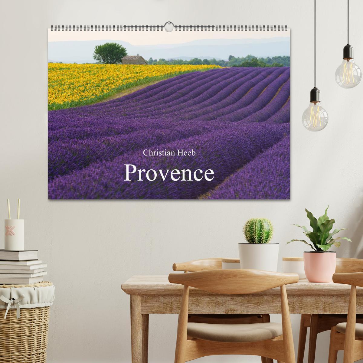 Bild: 9783435682652 | Provence von Christian Heeb (Wandkalender 2025 DIN A2 quer),...