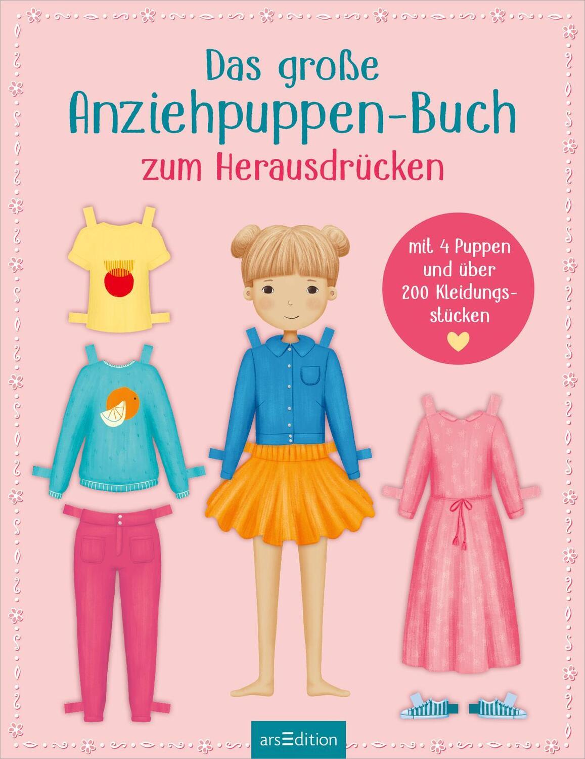 Bild: 4014489130772 | Das große Anziehpuppen-Buch zum Herausdrücken | Taschenbuch | 32 S.