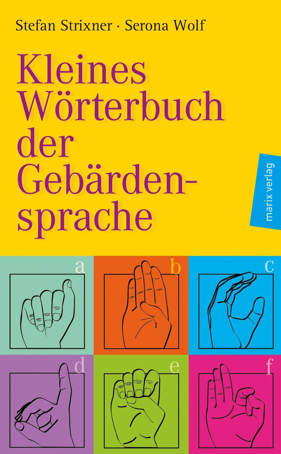 Cover: 9783937715025 | Kleines Wörterbuch der Gebärdensprache | Stefan Strixner | Buch | 2014