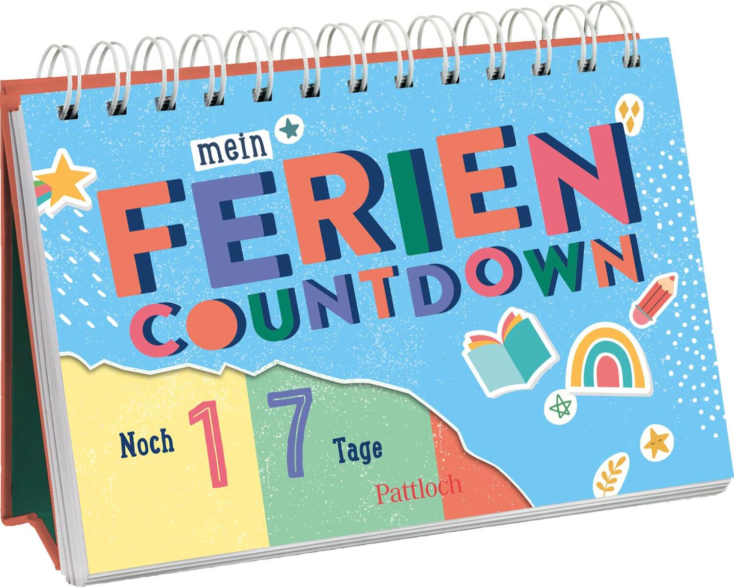 Cover: 9783629008923 | Mein Ferien-Countdown | Pattloch Verlag | Taschenbuch | Spiralbindung