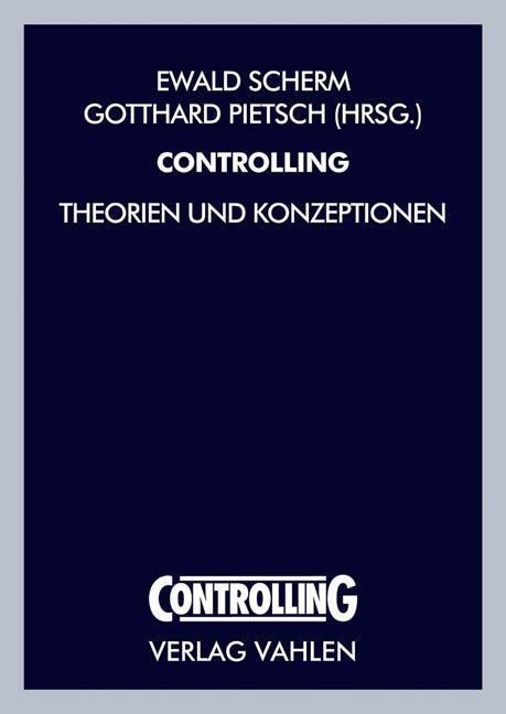 Cover: 9783800631292 | Controlling | Theorien und Konzeptionen, Controlling | Buch | X | 2004