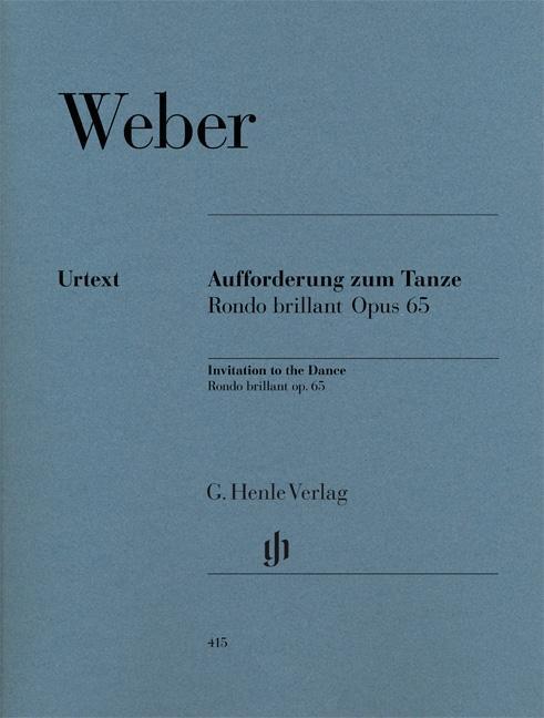 Cover: 9790201804156 | Aufforderung Zum Tanze - Rondo Brillant | Carl Maria von Weber | Buch
