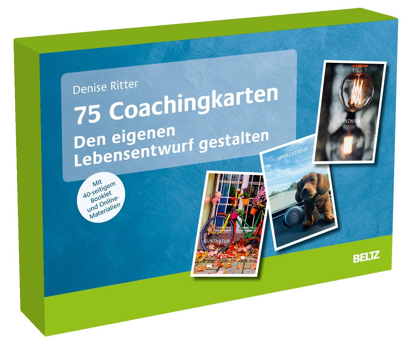 Cover: 4019172300210 | 75 Coachingkarten Den eigenen Lebensentwurf gestalten | Denise Ritter