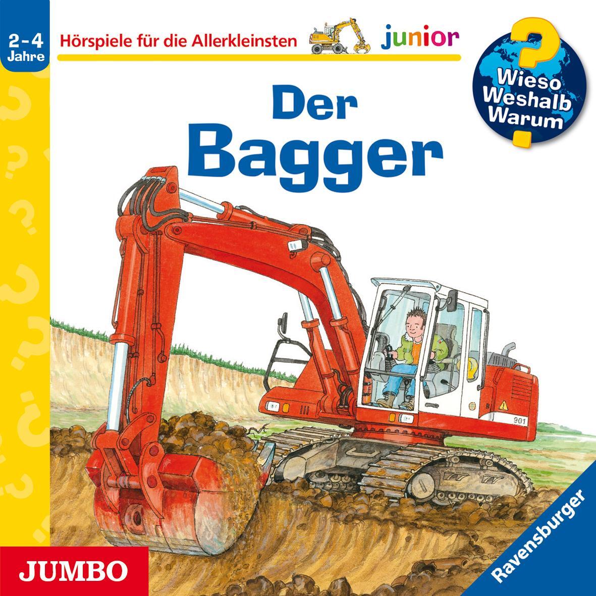 Cover: 9783833727061 | Wieso? Weshalb? Warum? Junior. Der Bagger | Audio-CD | Jewelcase