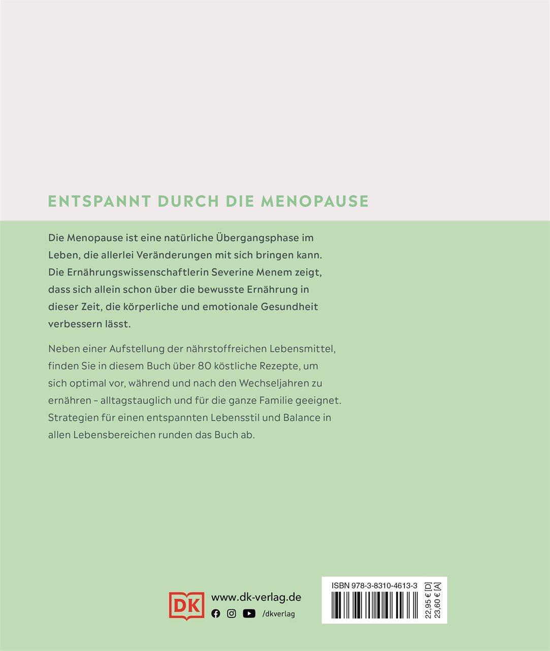 Rückseite: 9783831046133 | Richtig essen in der Lebensmitte | Severine Menem | Buch | 224 S.