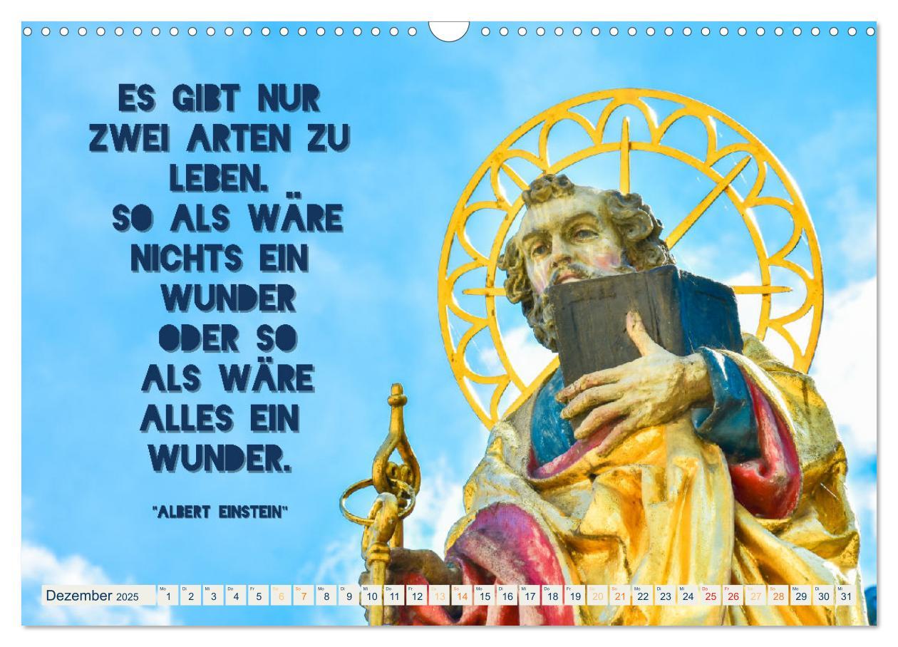 Bild: 9783383941009 | Ulmer Ansichten mit Zitaten von Albert Einstein (Wandkalender 2025...