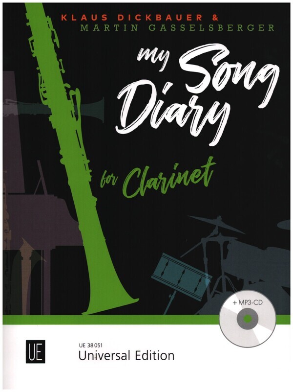 Cover: 9790008090202 | My Song Diary | Klaus Dickbauer | Buch + CD | Universal Edition