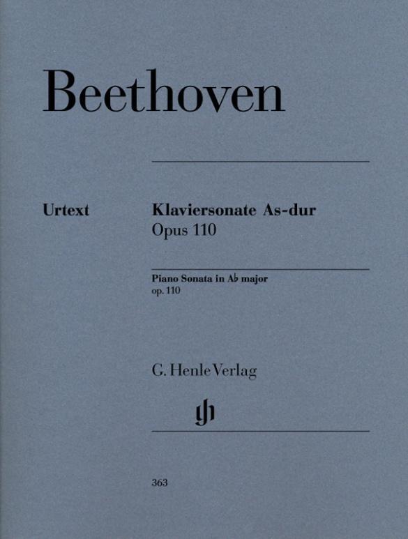 Cover: 9790201803630 | Beethoven, Ludwig van - Klaviersonate Nr. 31 As-dur op. 110 | Buch