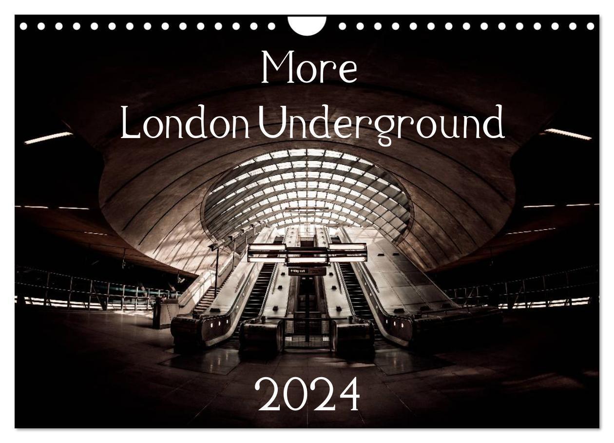 Cover: 9781325884292 | More London Underground 2024 (Wall Calendar 2024 DIN A4 landscape),...