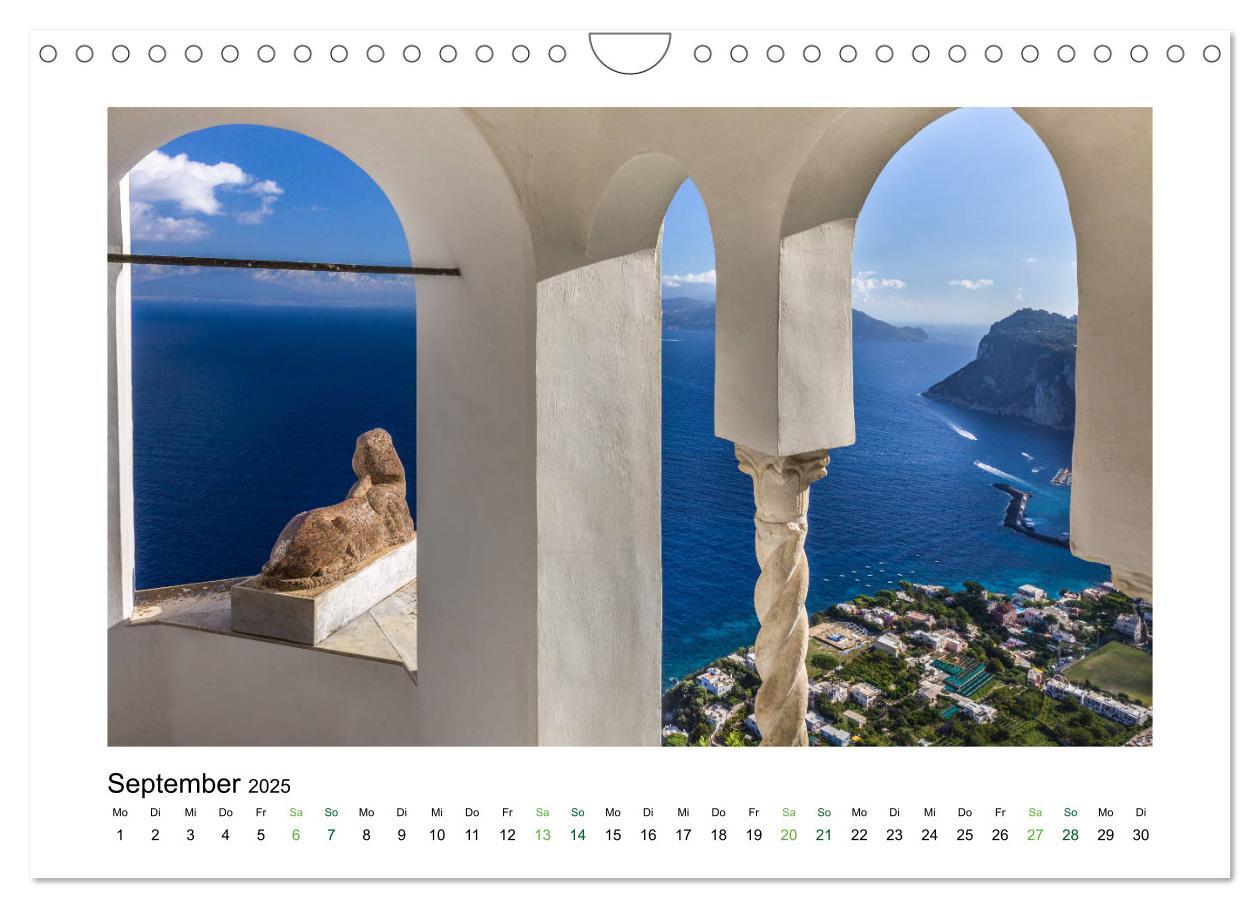 Bild: 9783435458424 | Sehnsuchtsinseln Capri und Ischia (Wandkalender 2025 DIN A4 quer),...