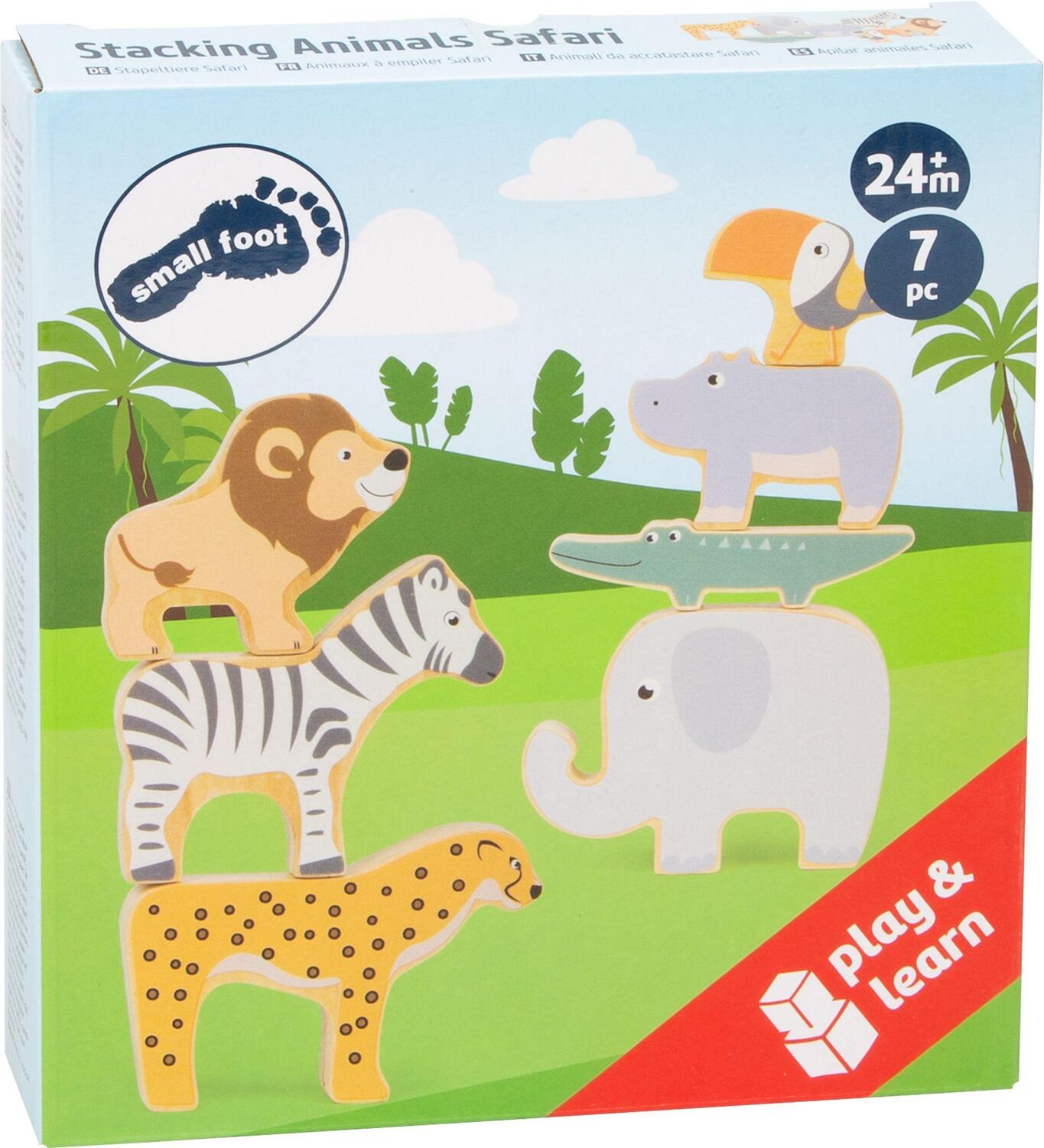 Cover: 4020972117045 | Stapeltiere "Safari" | Spiel | Deutsch | 2021 | Legler OHG
