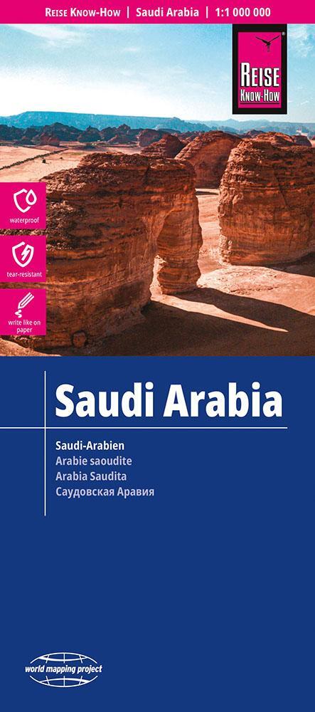 Cover: 9783831774487 | Reise Know-How Landkarte Saudi-Arabien / Saudi Arabia (1:1.800.000)