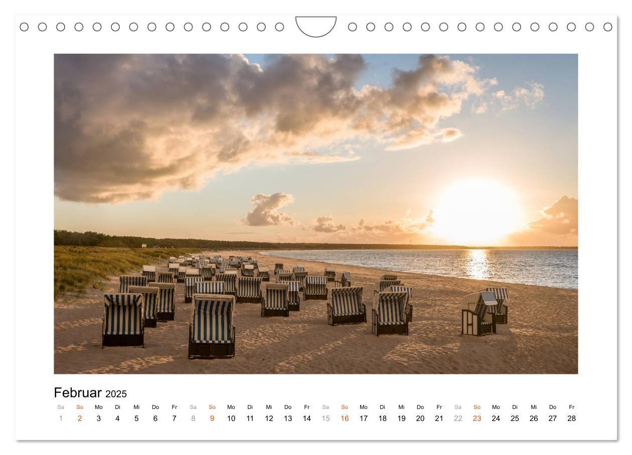 Bild: 9783435571895 | Strandkorb Idylle (Wandkalender 2025 DIN A4 quer), CALVENDO...