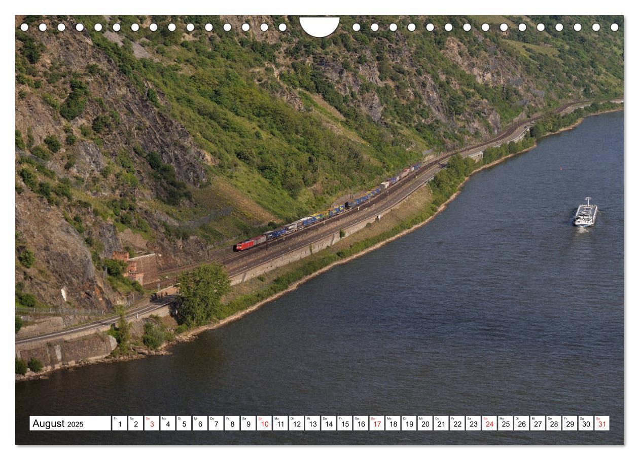 Bild: 9783435705078 | Eisenbahn an Rhein und Mosel 2025 (Wandkalender 2025 DIN A4 quer),...