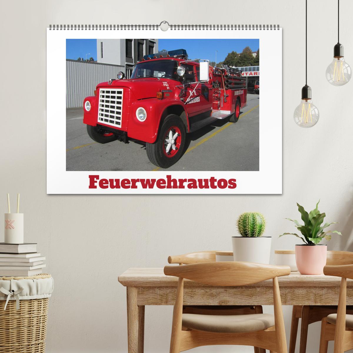 Bild: 9783383997846 | Feuerwehrautos (Wandkalender 2025 DIN A2 quer), CALVENDO...