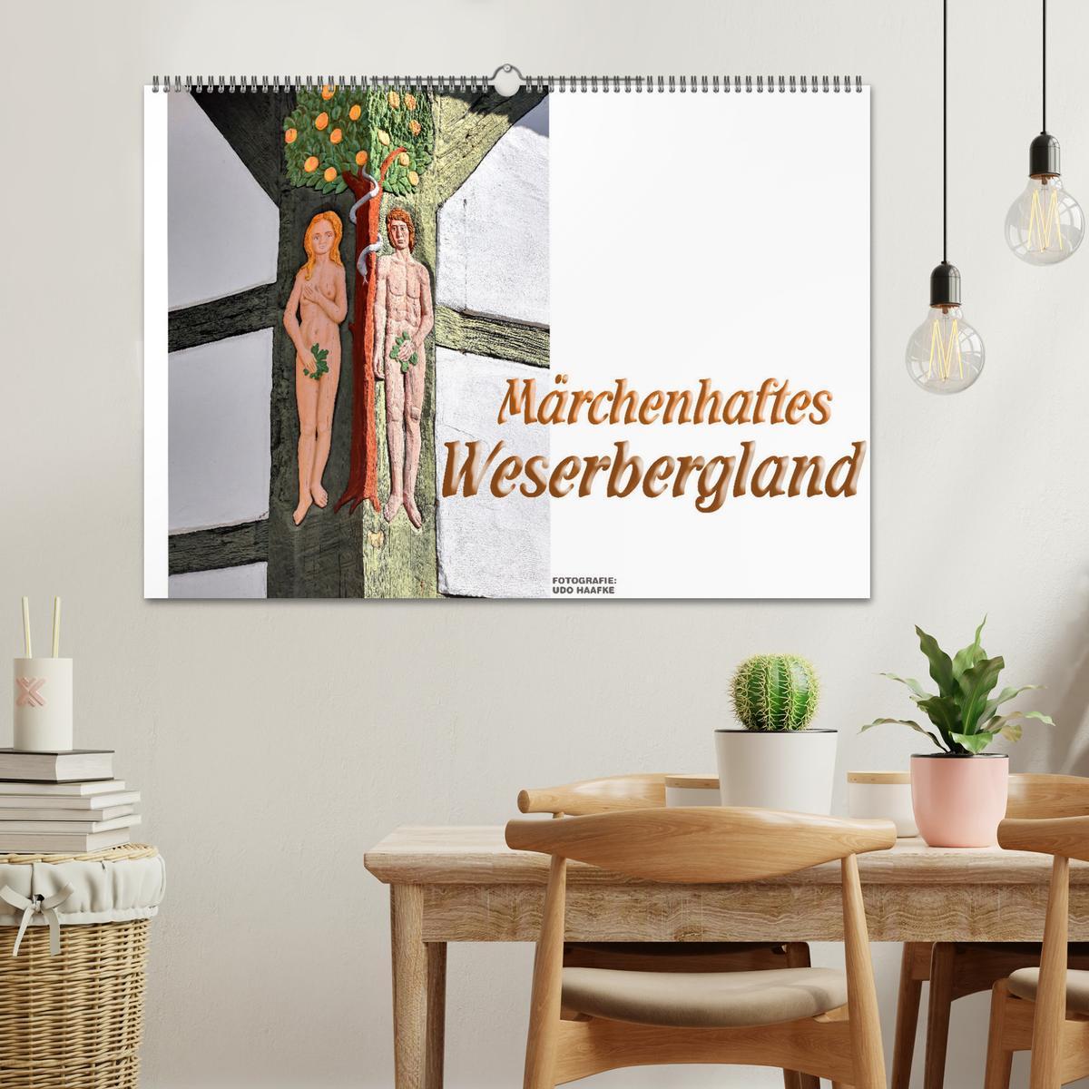 Bild: 9783383904097 | Märchenhaftes Weserbergland (Wandkalender 2025 DIN A2 quer),...