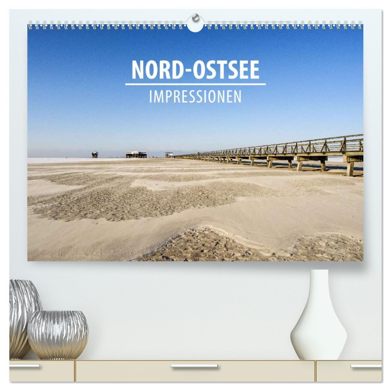 Cover: 9783383596902 | Nord-Ostsee Impressionen (hochwertiger Premium Wandkalender 2024...