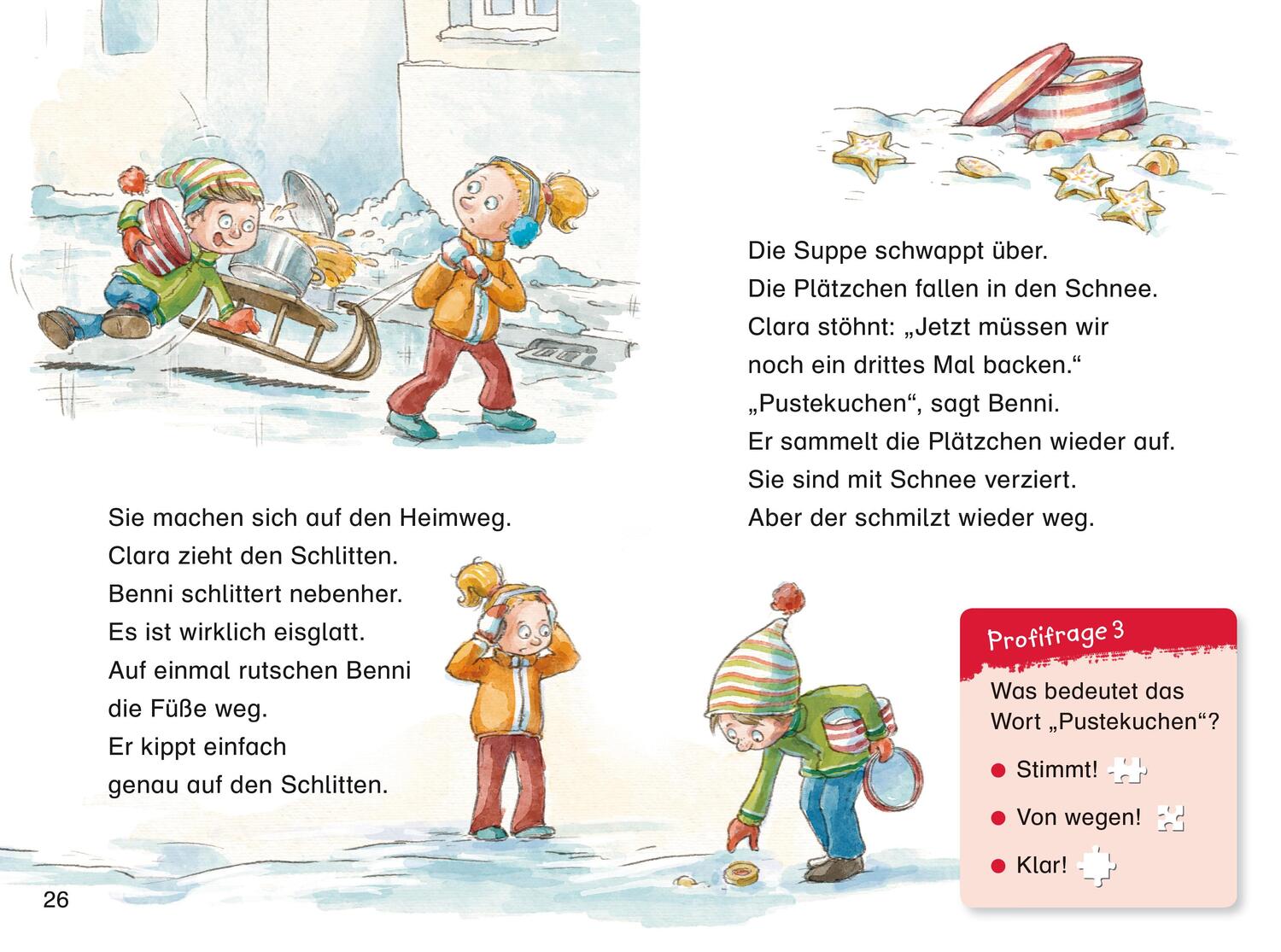 Bild: 9783737332873 | Leseprofi - Benni und Clara retten Weihnachten, 2. Klasse | Holthausen
