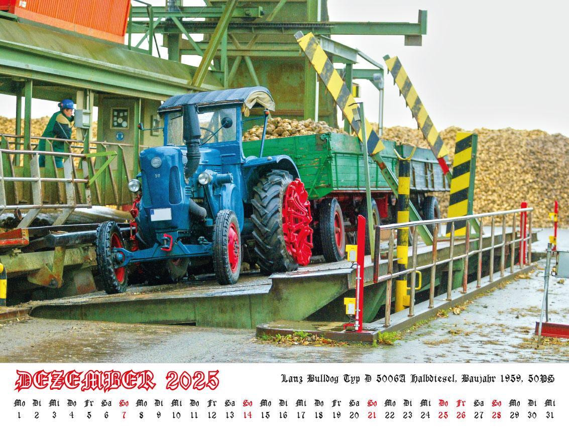 Bild: 9783948794712 | Faszination Schlepper Kalender 2025 | Alte Traktoren im Einsatz | 2025