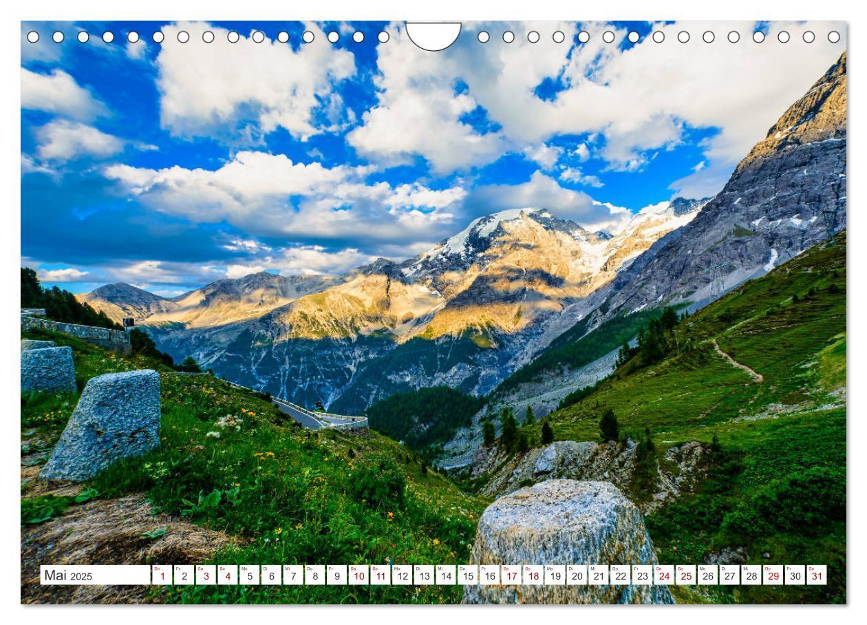 Bild: 9783435161676 | ALPENPÄSSE Österreich - Schweiz - Italien (Wandkalender 2025 DIN A4...