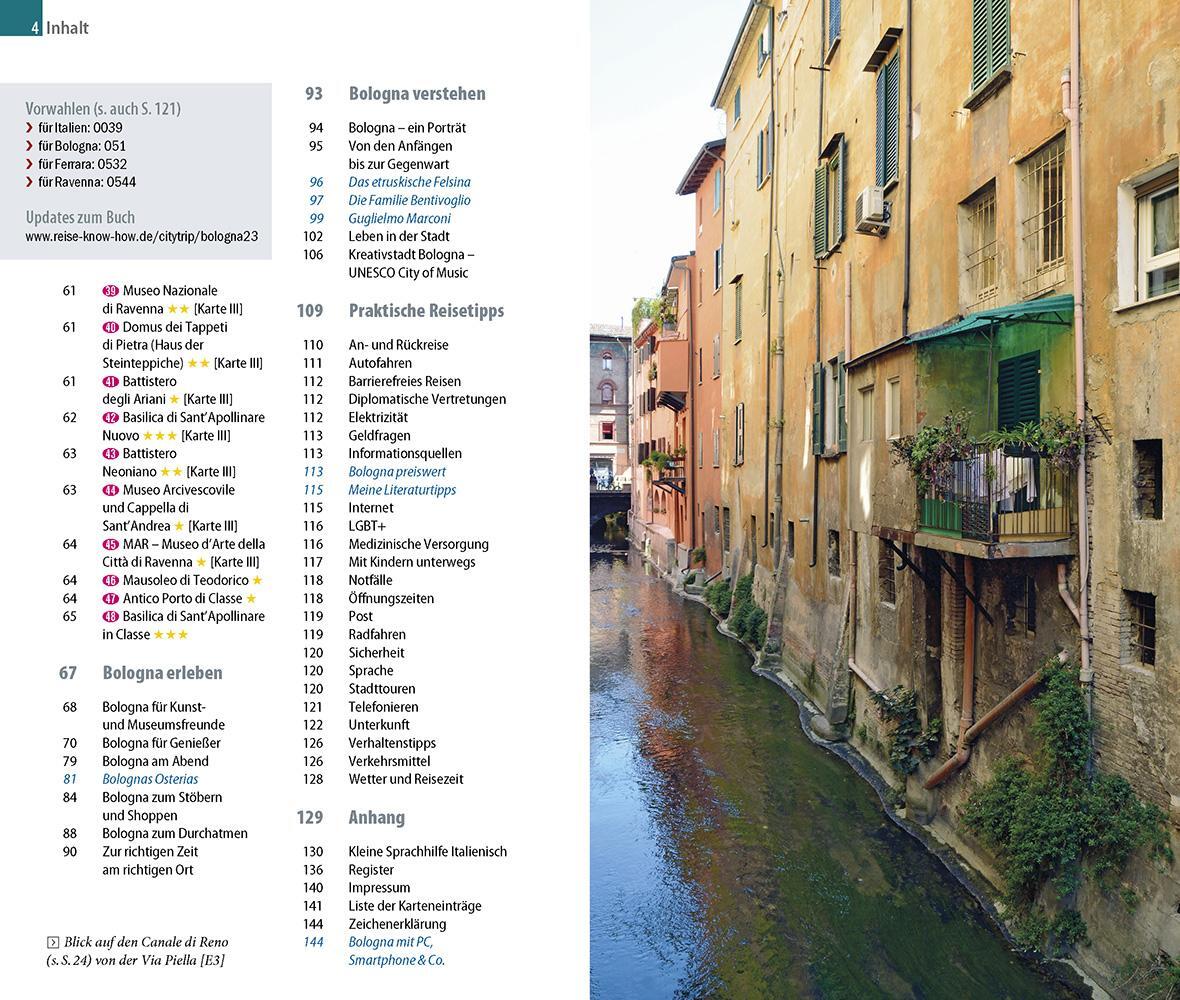 Bild: 9783831736348 | Reise Know-How CityTrip Bologna mit Ferrara und Ravenna | Taschenbuch