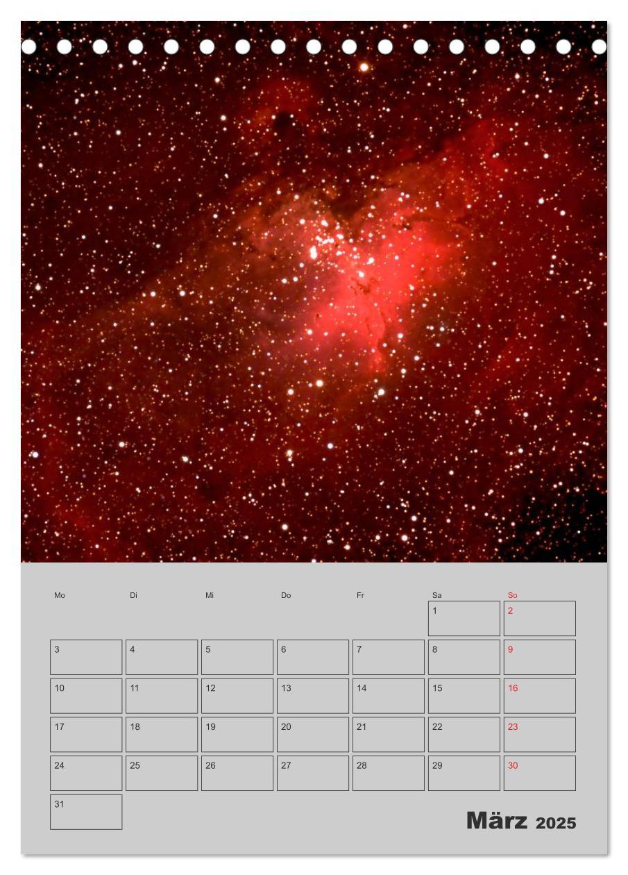 Bild: 9783457003657 | Schönheit des Universums (Tischkalender 2025 DIN A5 hoch), CALVENDO...