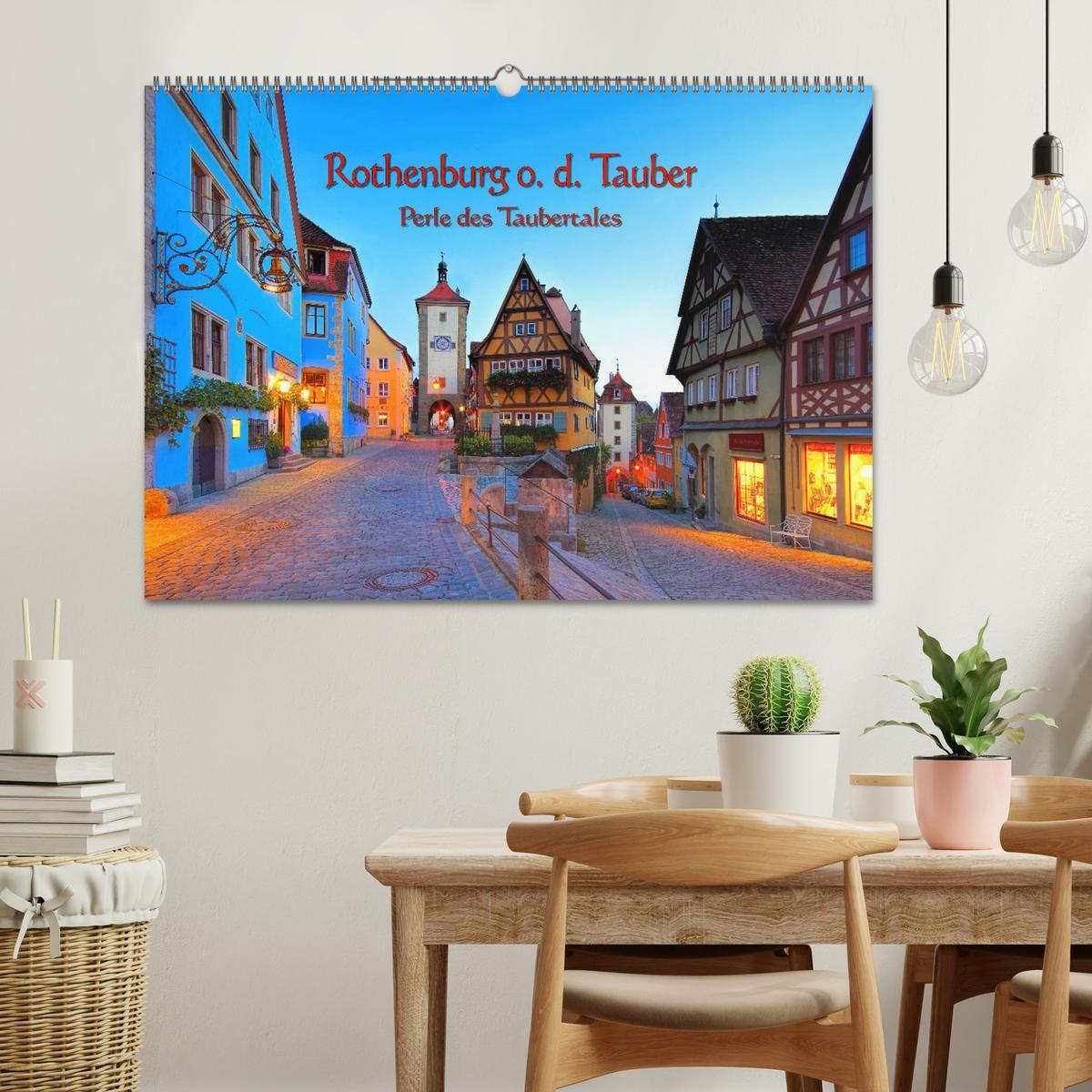 Bild: 9783435281237 | Rothenburg o. d. Tauber - Perle des Taubertales (Wandkalender 2025...