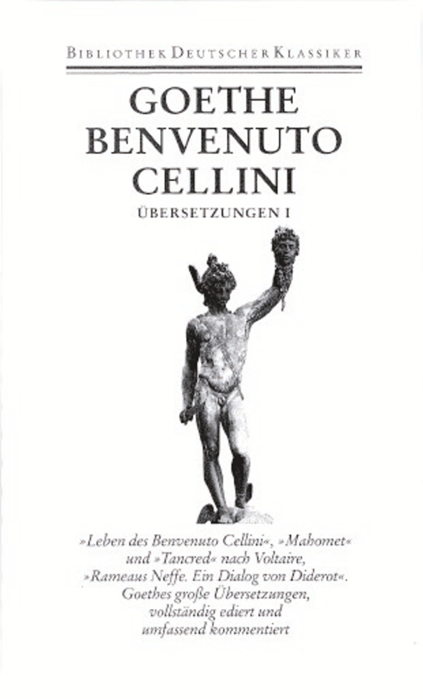 Cover: 9783618603108 | Leben des Benvenuto Cellini | Johann Wolfgang von Goethe | Buch