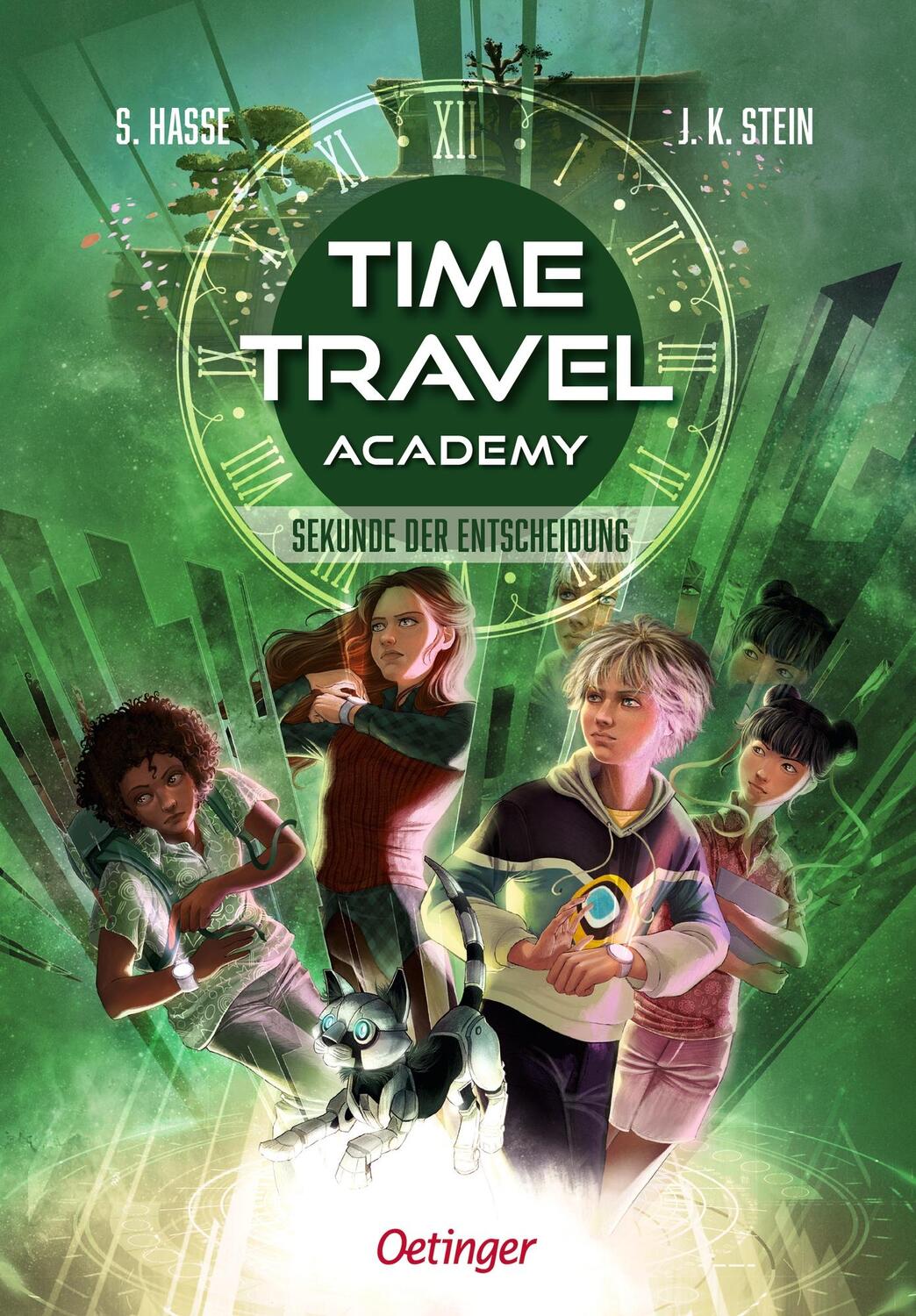 Cover: 9783751202848 | Time Travel Academy 2. Sekunde der Entscheidung | Hasse (u. a.) | Buch