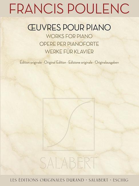 Cover: 9781495002540 | Francis Poulenc - Works for Piano | Taschenbuch | Englisch | 2014