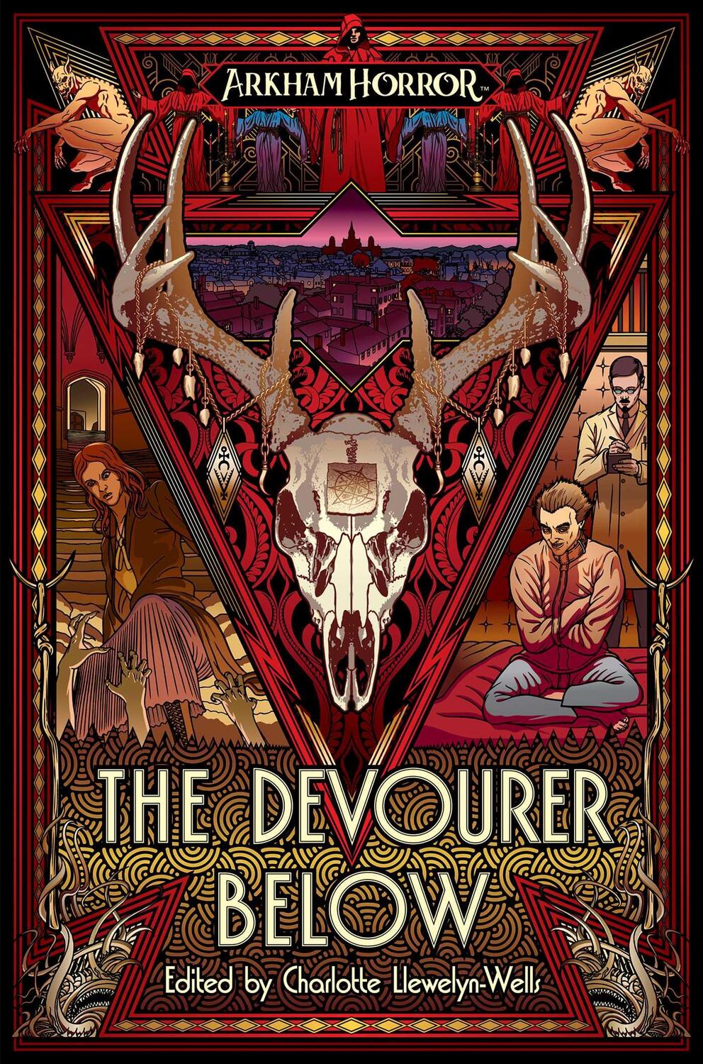 Cover: 9781839080968 | The Devourer Below | An Arkham Horror Anthology | Reynolds (u. a.)