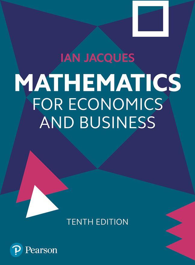 Cover: 9781292720128 | Mathematics for Economics and Business | Ian Jacques | Taschenbuch