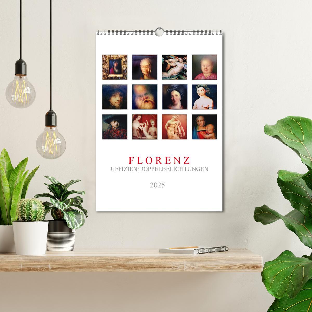 Bild: 9783435939589 | Florenz, Uffizien (Wandkalender 2025 DIN A3 hoch), CALVENDO...