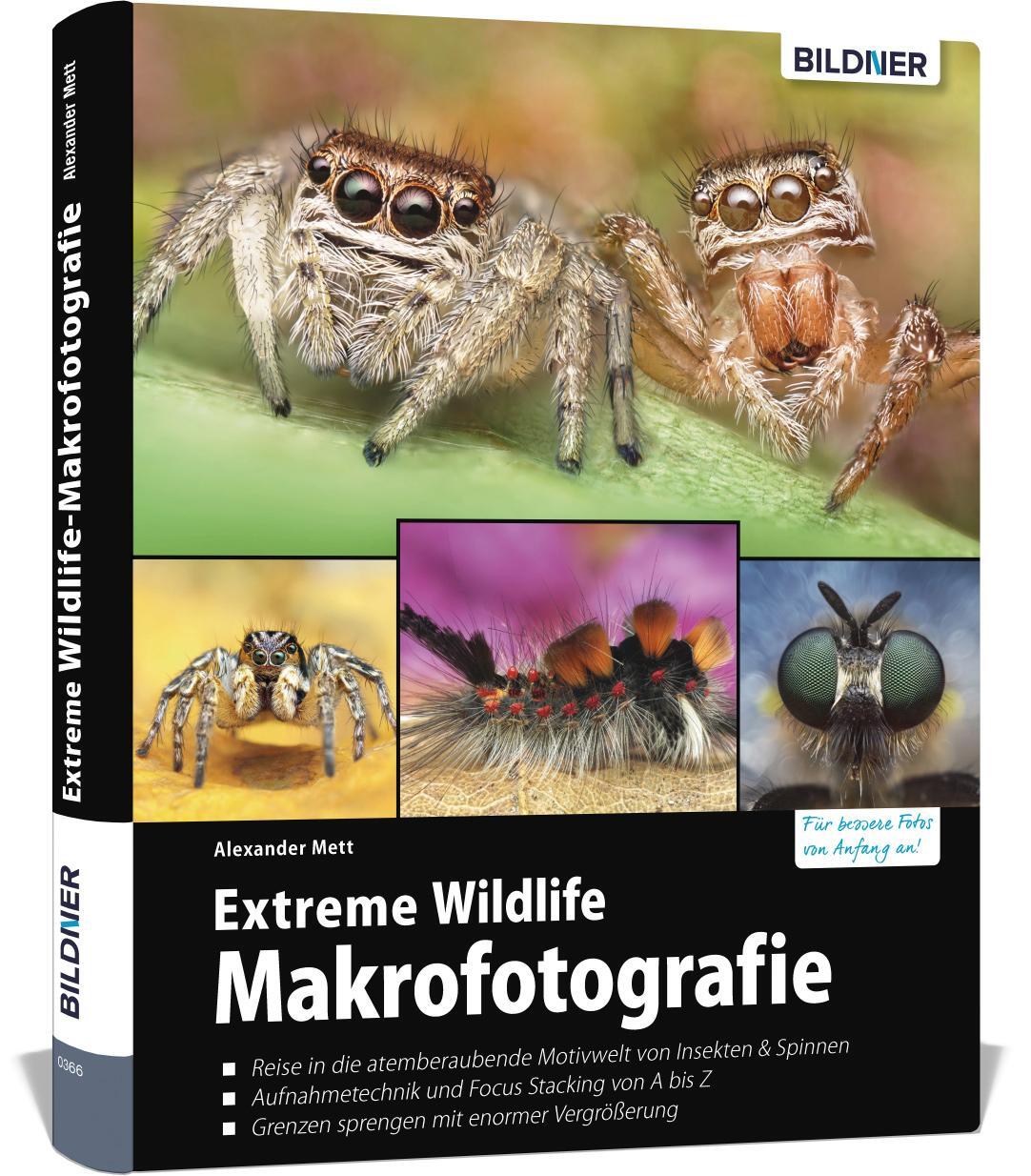 Cover: 9783832803445 | Extreme Wildlife-Makrofotografie | Alexander Mett | Buch | 288 S.