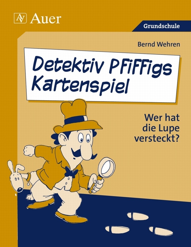 Cover: 9783403063650 | Detektiv Pfiffigs Kartenspiel | Bernd Wehren | Spiel | 2015