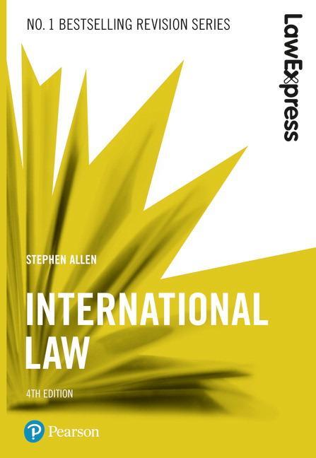Cover: 9781292210230 | Law Express: International Law | Stephen Allen | Taschenbuch | 2018