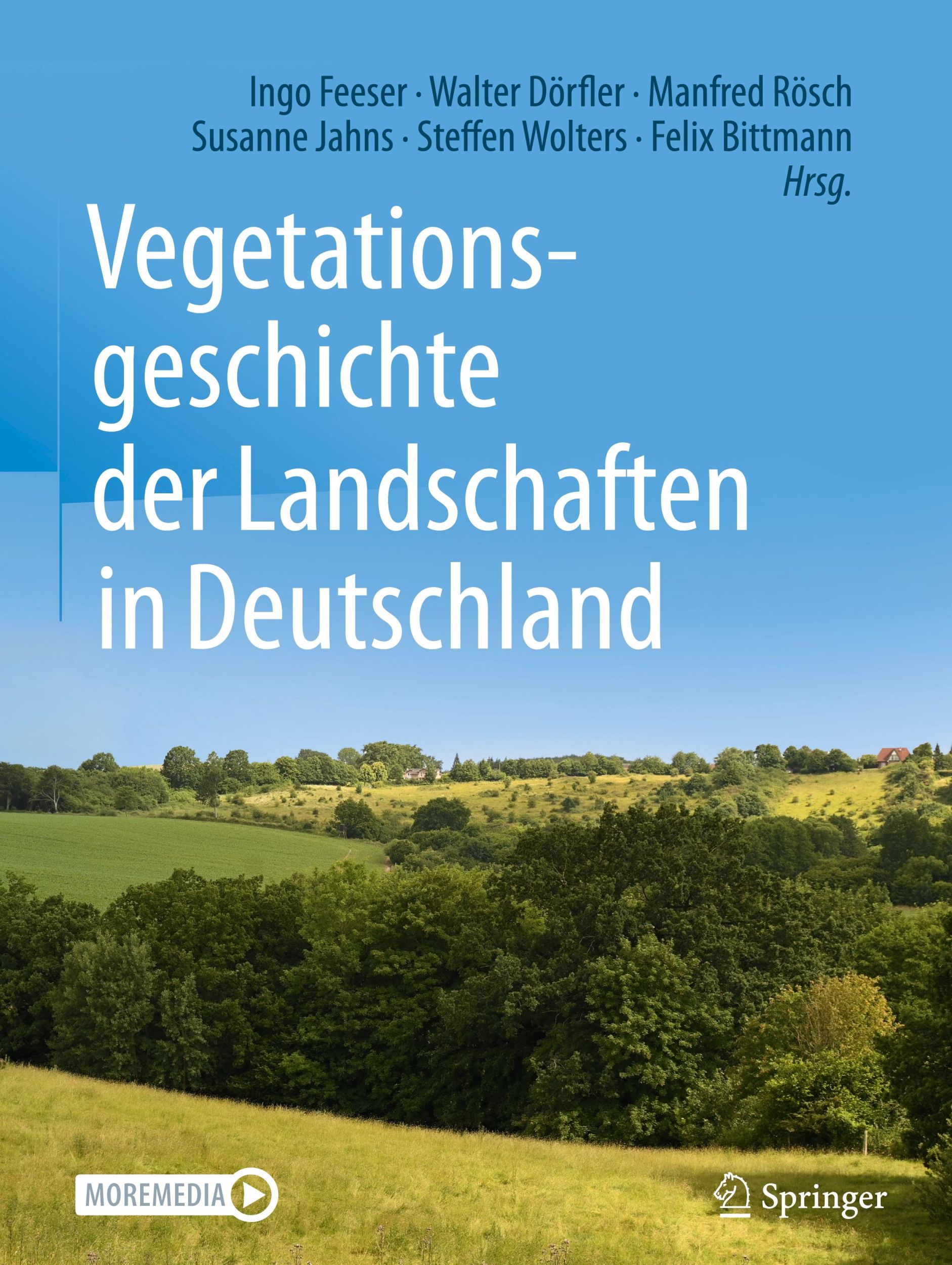 Cover: 9783662689356 | Vegetationsgeschichte der Landschaften in Deutschland | Feeser (u. a.)