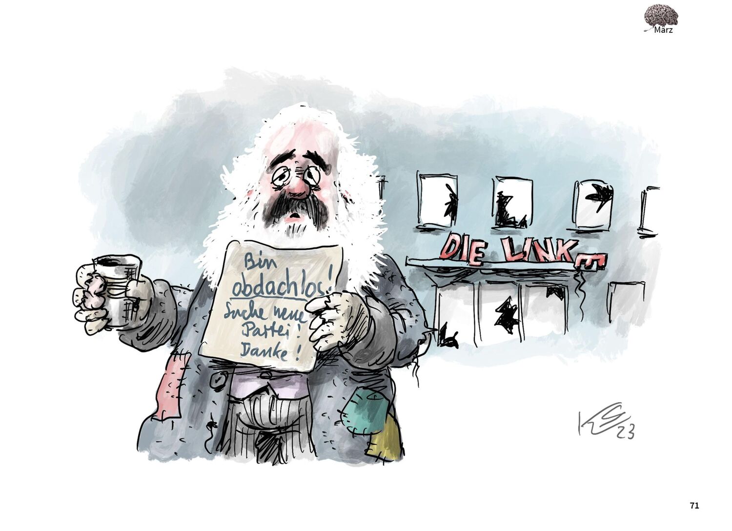 Bild: 9783946972747 | Zurück! - Stuttmann Karikaturen 2023 | Klaus Stuttmann | Taschenbuch