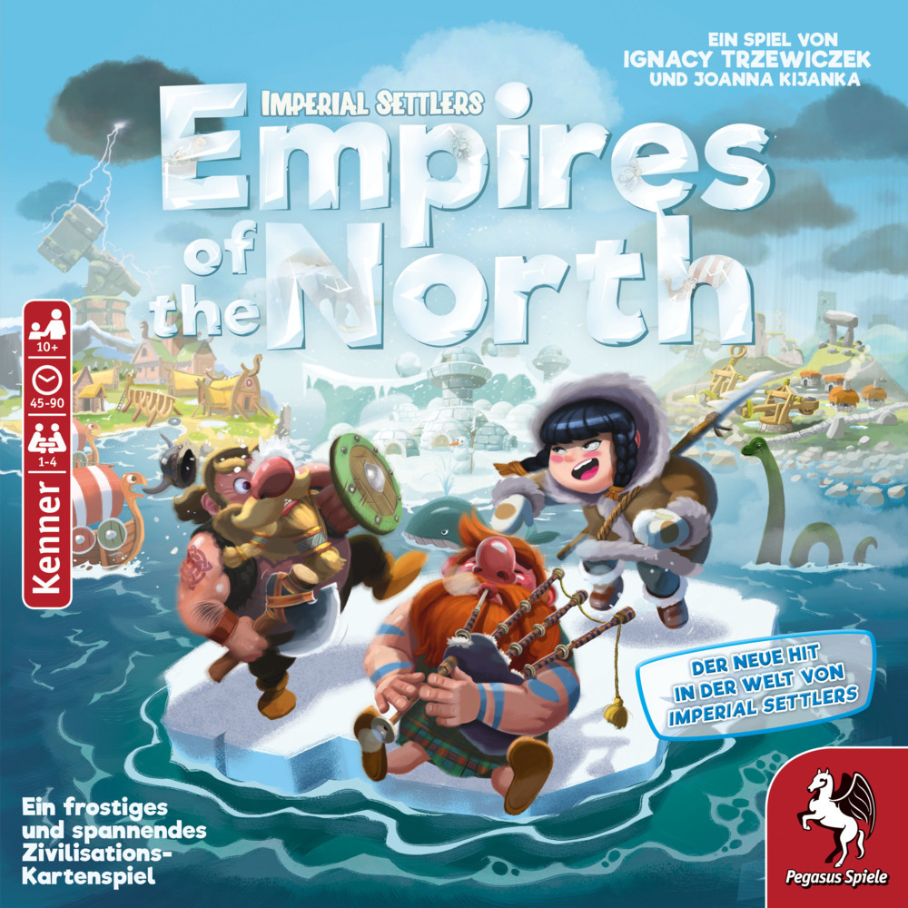 Cover: 4250231724435 | Imperial Settlers, Empires of the North (Spiel) | Trzewiczek (u. a.)