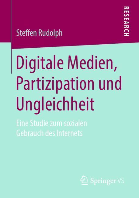 Cover: 9783658269425 | Digitale Medien, Partizipation und Ungleichheit | Steffen Rudolph