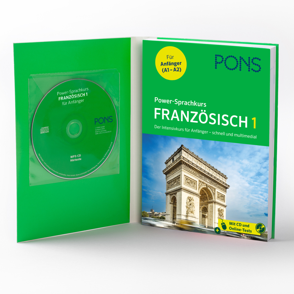 Bild: 9783125622937 | PONS Power-Sprachkurs Französisch 1 | Taschenbuch | 224 S. | Deutsch