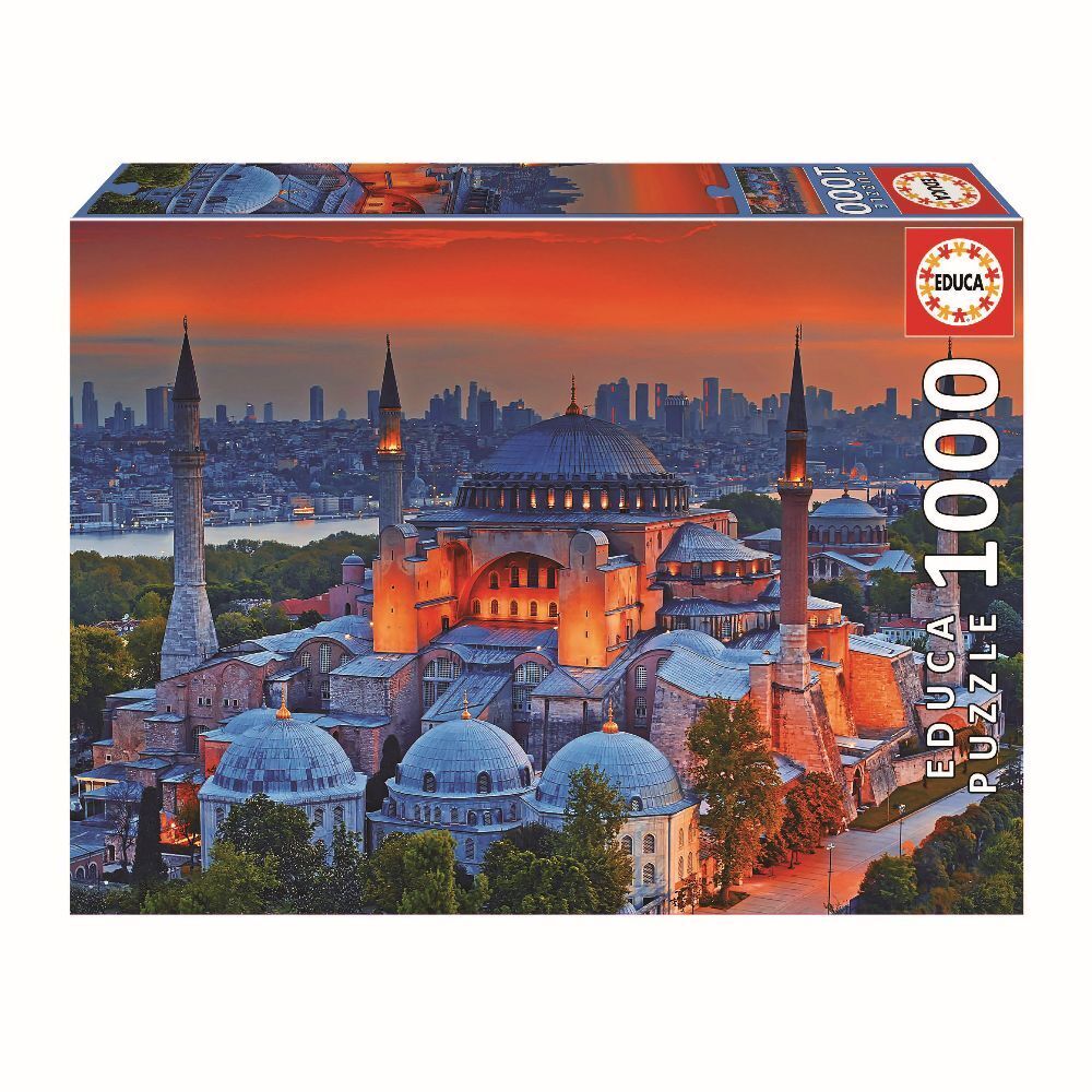 Cover: 8412668196124 | EDUCA - Blaue Moschee 1000 Teile Puzzle | Spiel | Deutsch | 2023