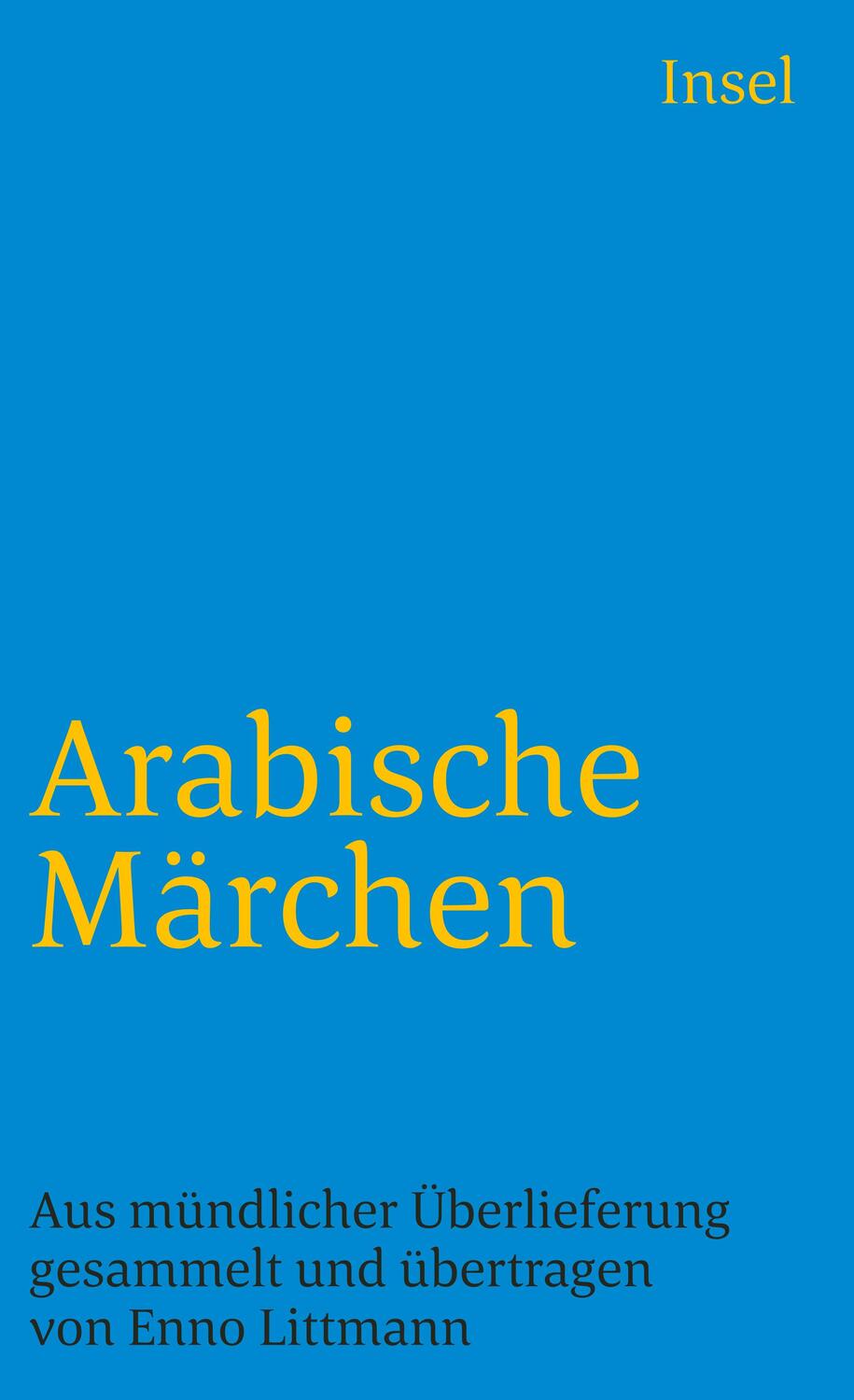 Cover: 9783458324799 | Arabische Märchen | Taschenbuch | 481 S. | Deutsch | 1984