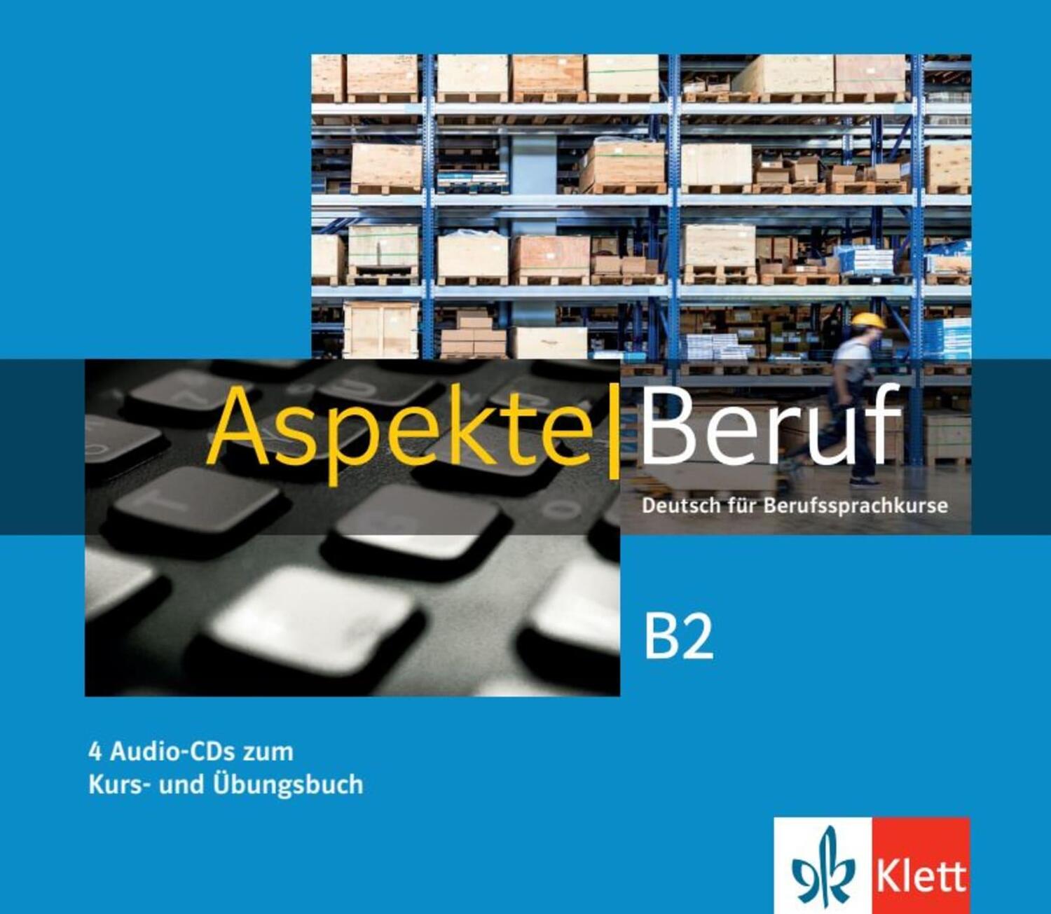 Cover: 9783126053648 | Aspekte Beruf B2. 4 Audio-CDs zum Kurs- und Übungsbuch | Audio-CD