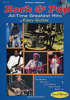 Cover: 9790201634302 | Rock &amp; Pop 1 Easy Guitar | Morenga | Buch + CD | Bosworth Edition
