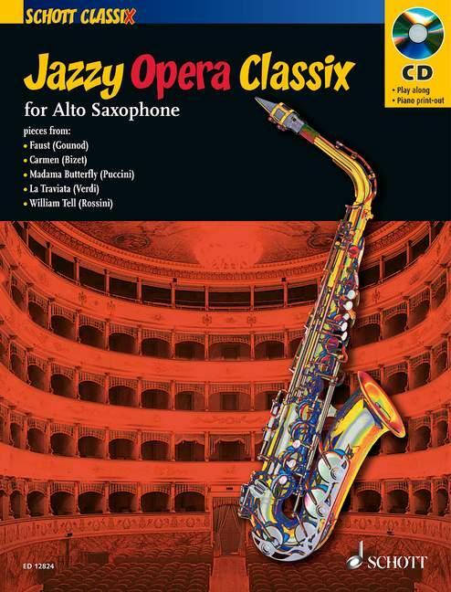 Cover: 9781902455303 | Jazzy Opera Classix: For Alto Saxophone [With CD (Audio)] | Corp