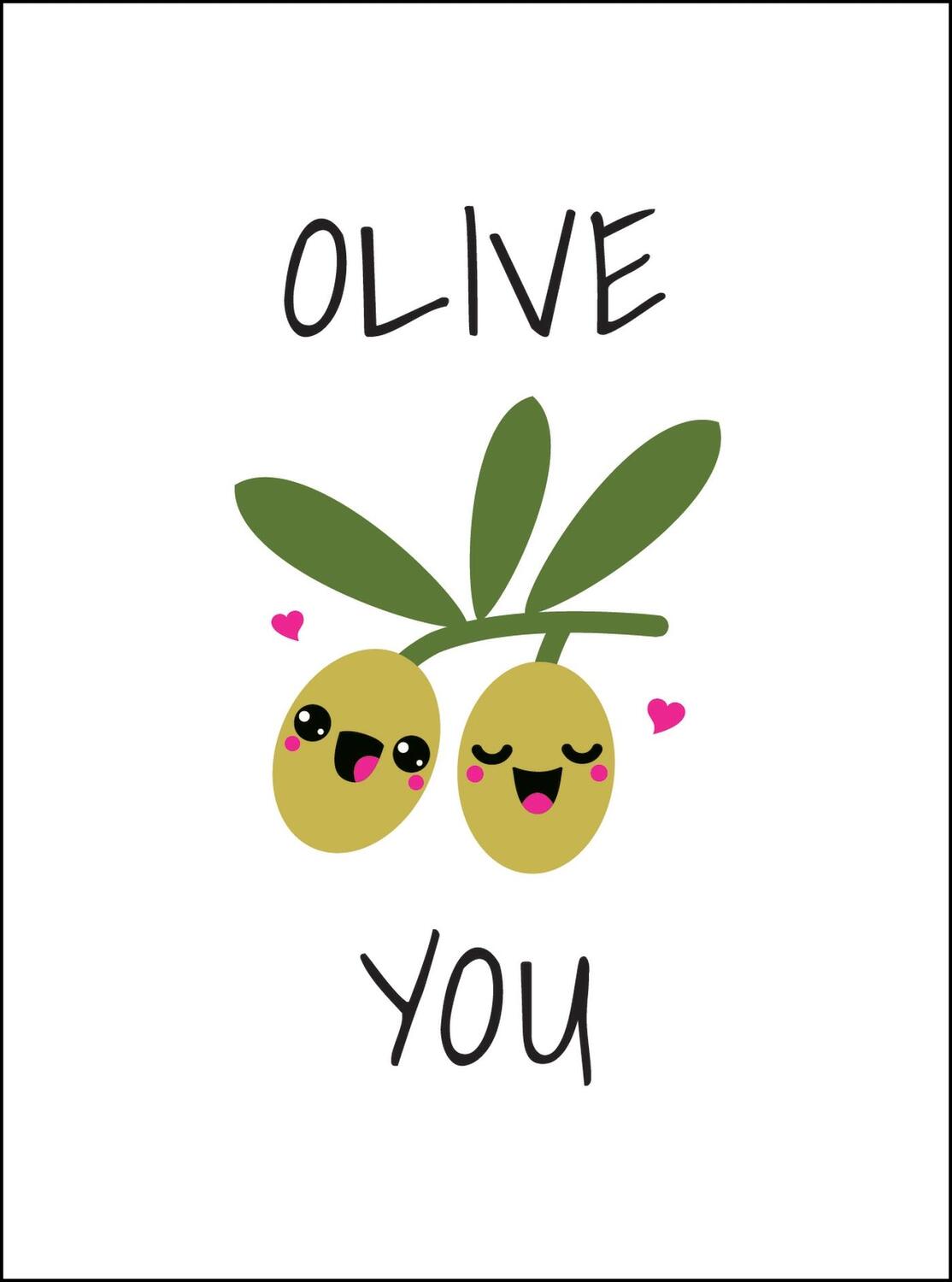 Cover: 9781786855480 | Olive You: Punderful Ways to Say 'i Love You' | Summersdale | Buch