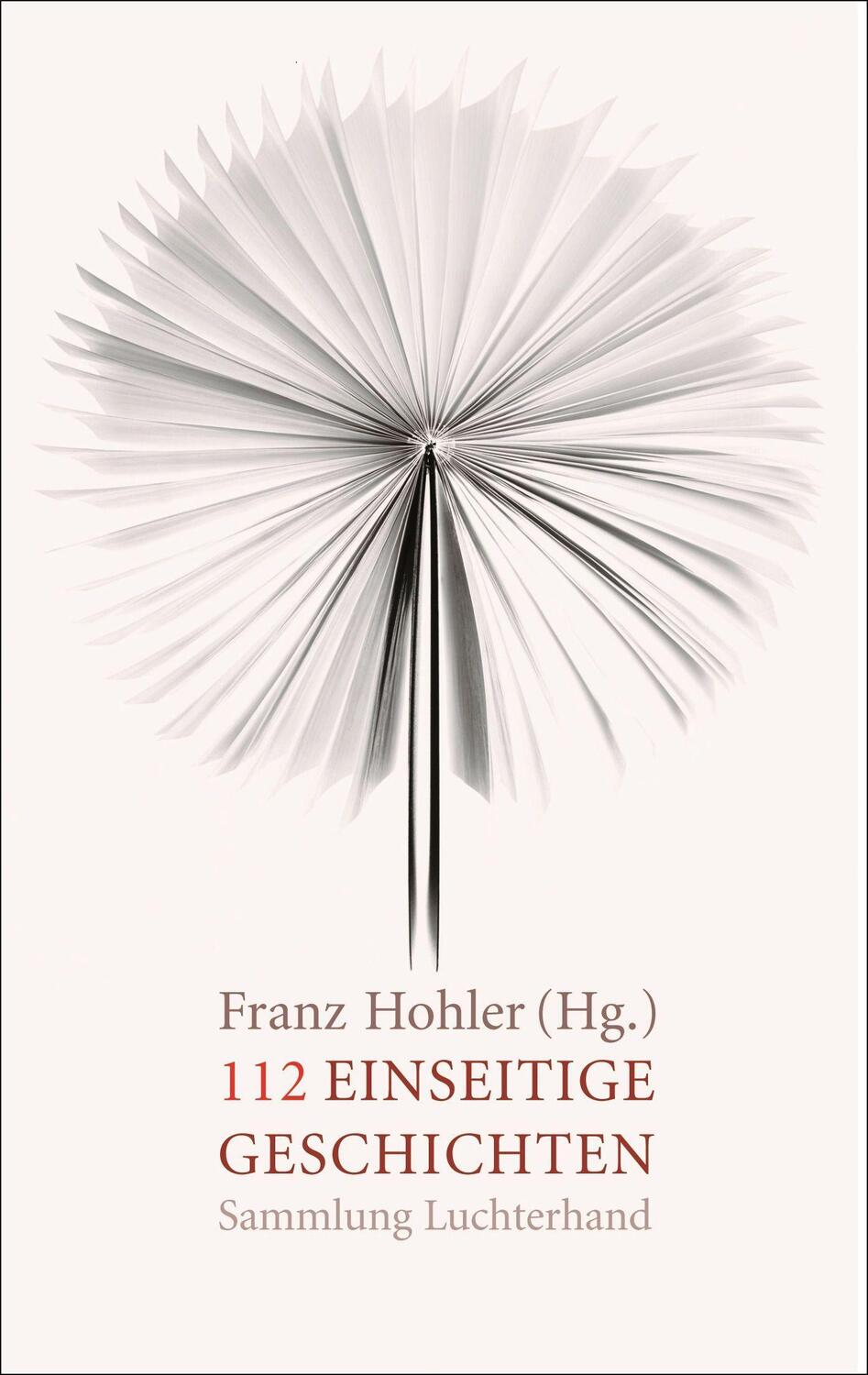 Cover: 9783630620008 | 112 einseitige Geschichten | Franz Hohler | Taschenbuch | Deutsch