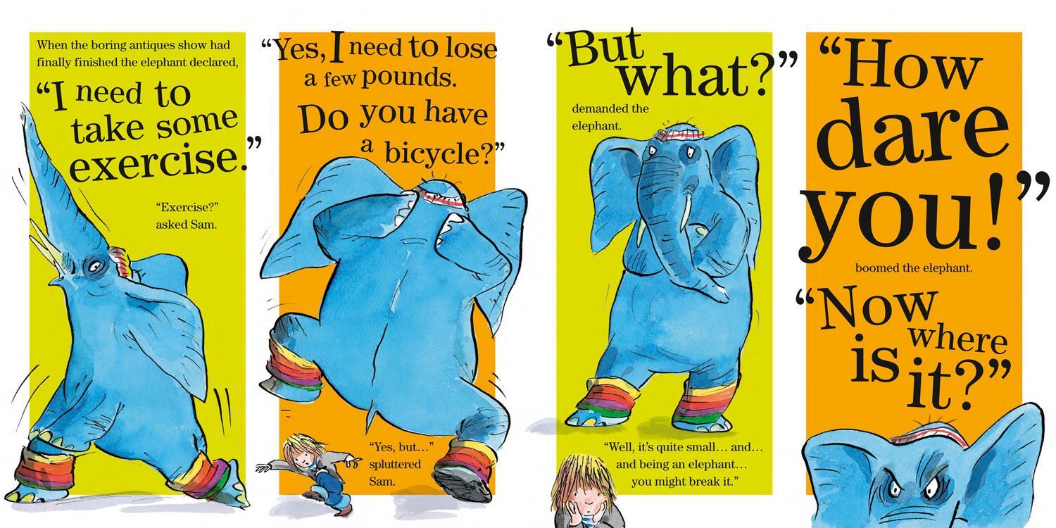Bild: 9780007581863 | The Slightly Annoying Elephant | David Walliams | Taschenbuch | 32 S.